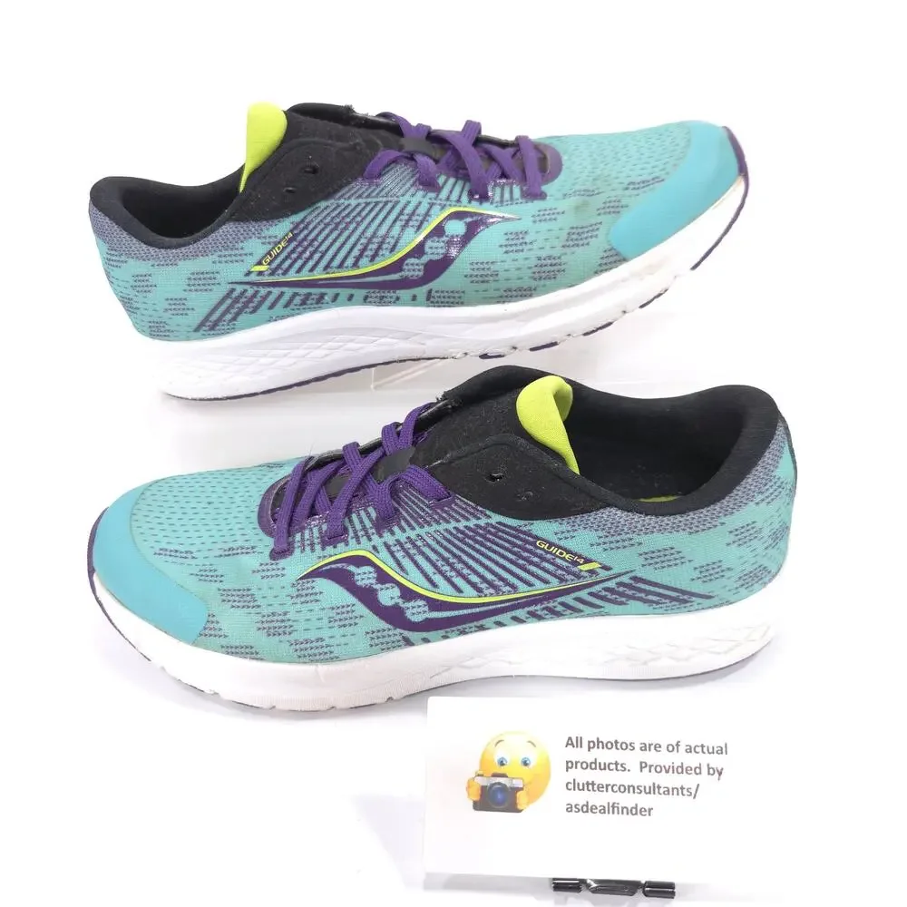 Saucony Guide 14 Youth Athletic Lace Up Shoe Boys Size 5.5 SK165519 Blue Purple